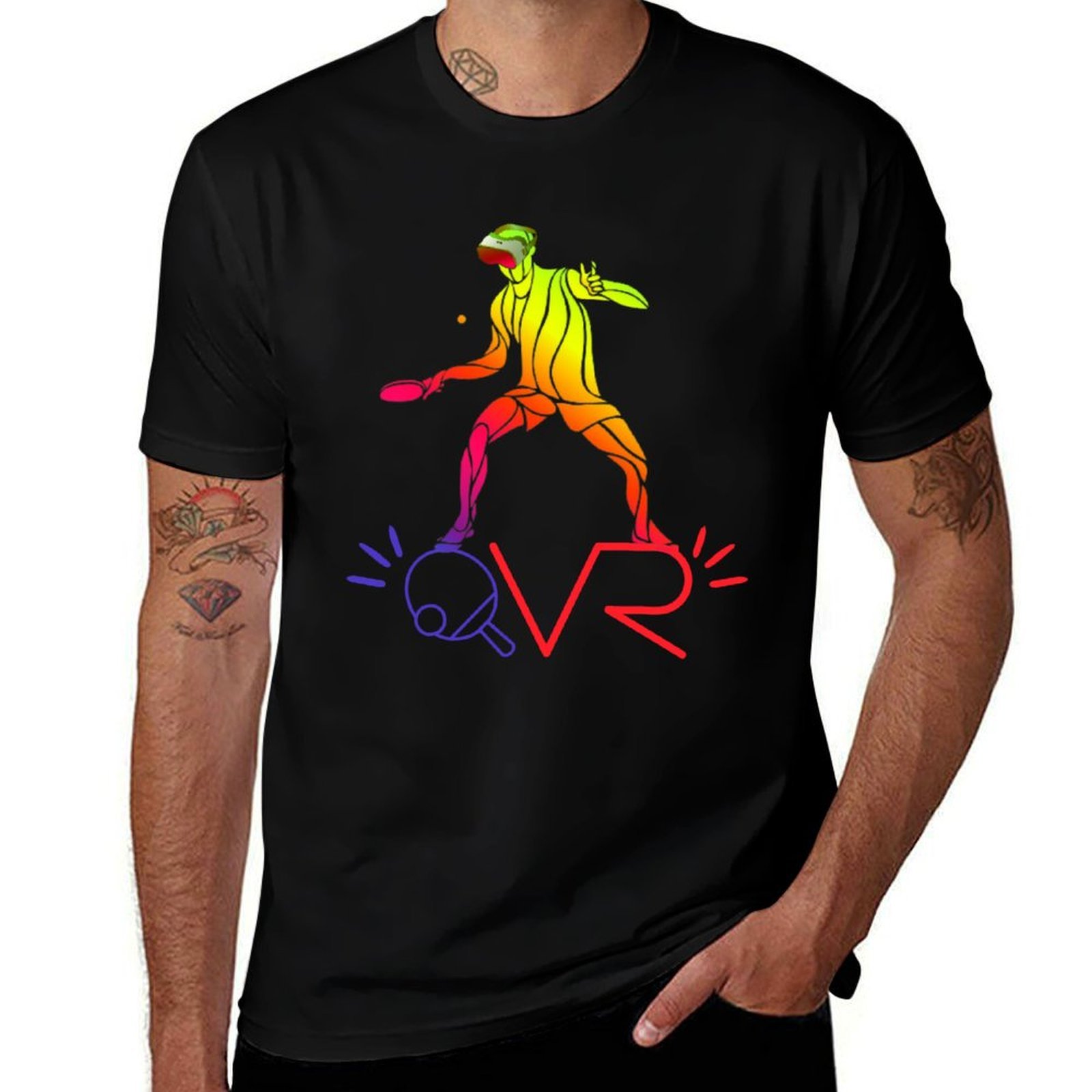 Table Tennis Vr - T-shirt VR sur le thème du