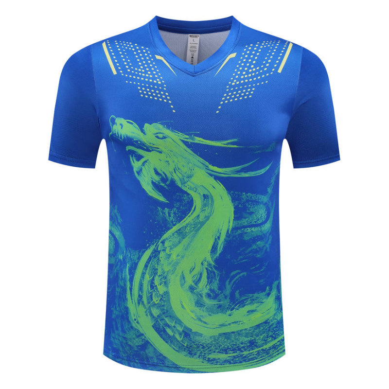 Table Tennis Court - Dragon T-shirt de tennis de table