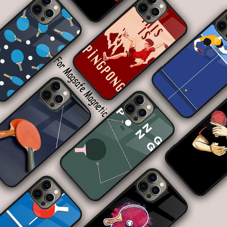 Table Tennis Pro Pc - Coque de téléphone magnétique Sport de