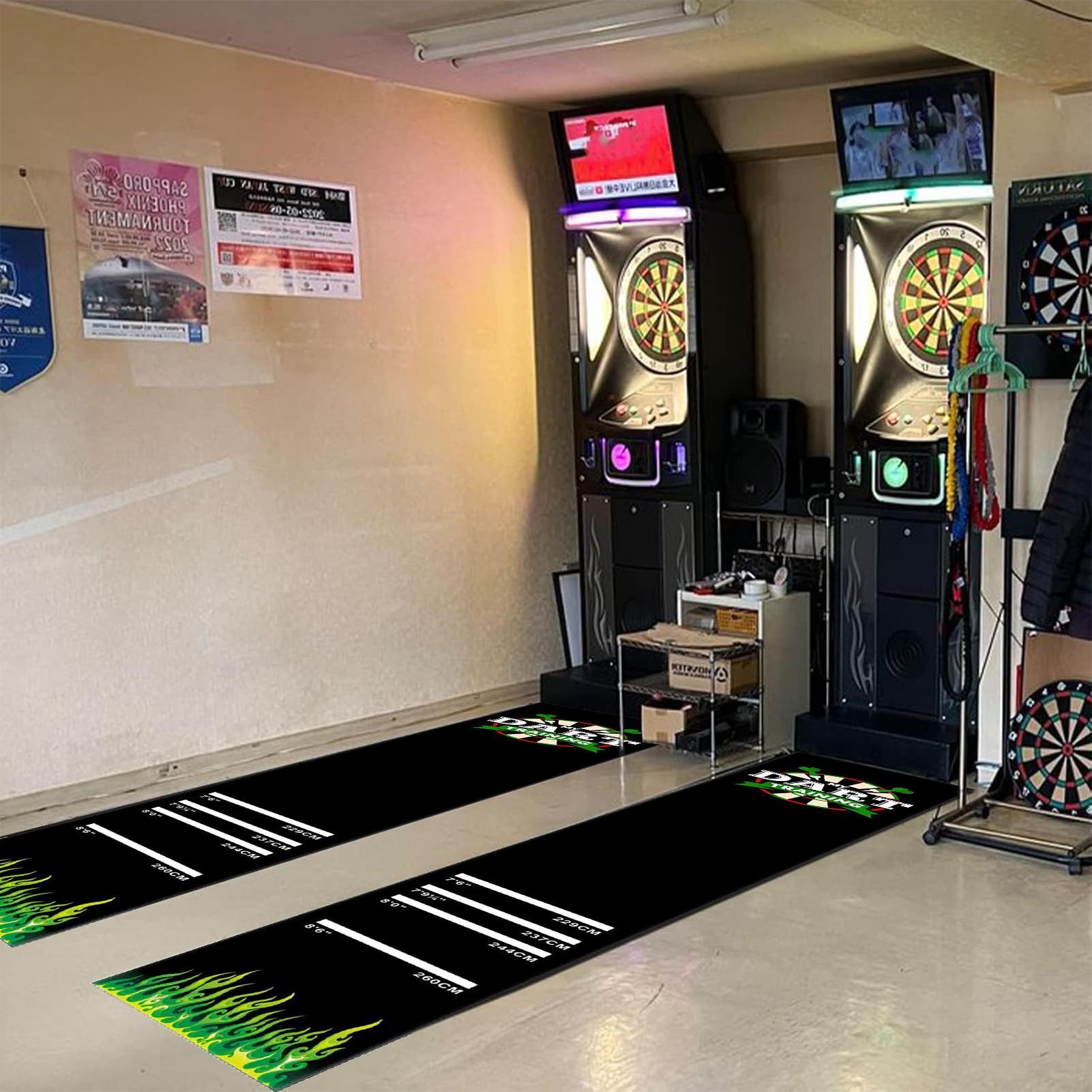 Throw Distance Board - Nouveau tapis de fléchettes antidérapant, coussin