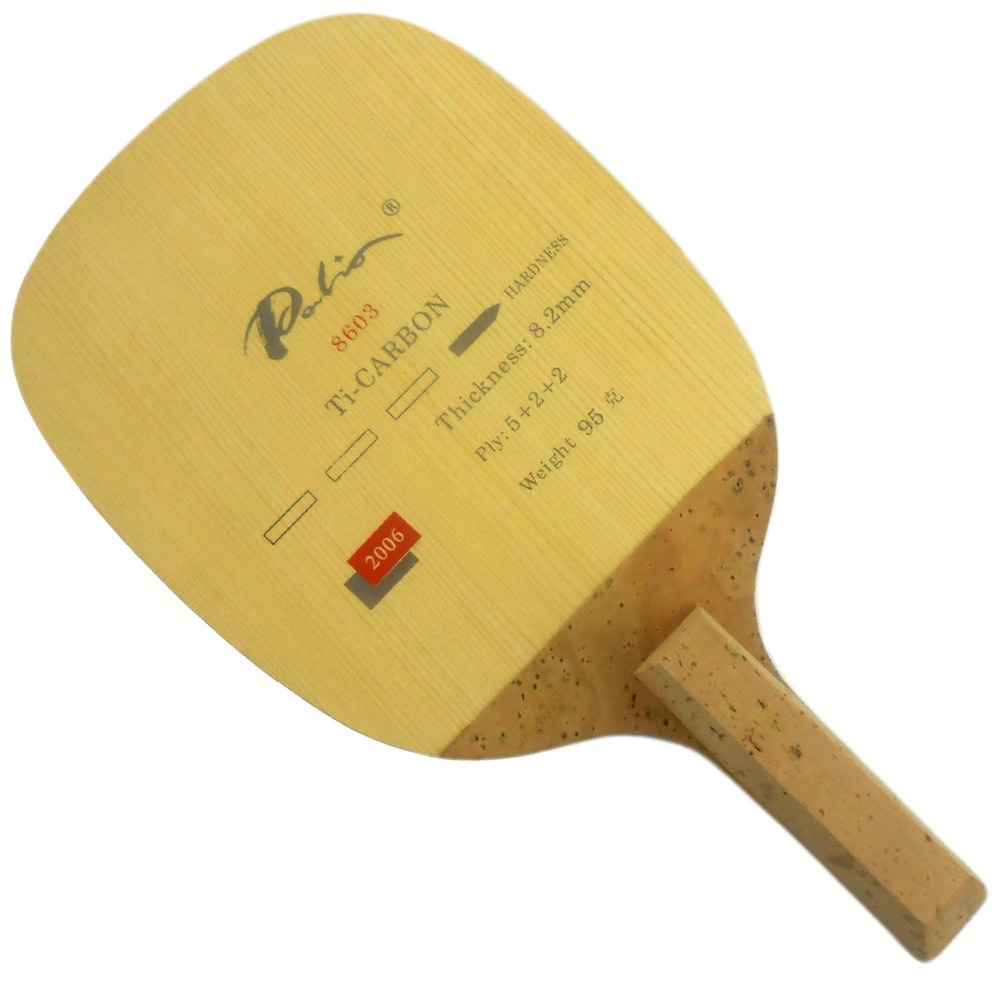 Table Tennis Launcher - PALIO 8603 carbone titane lame de