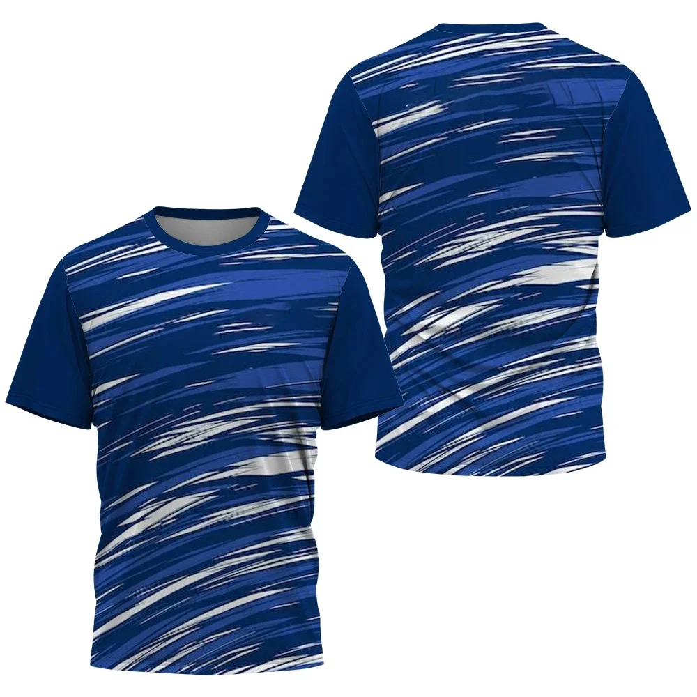 T-shirt imprimé à rayures dégr - Table Tennis Training China avis et prix