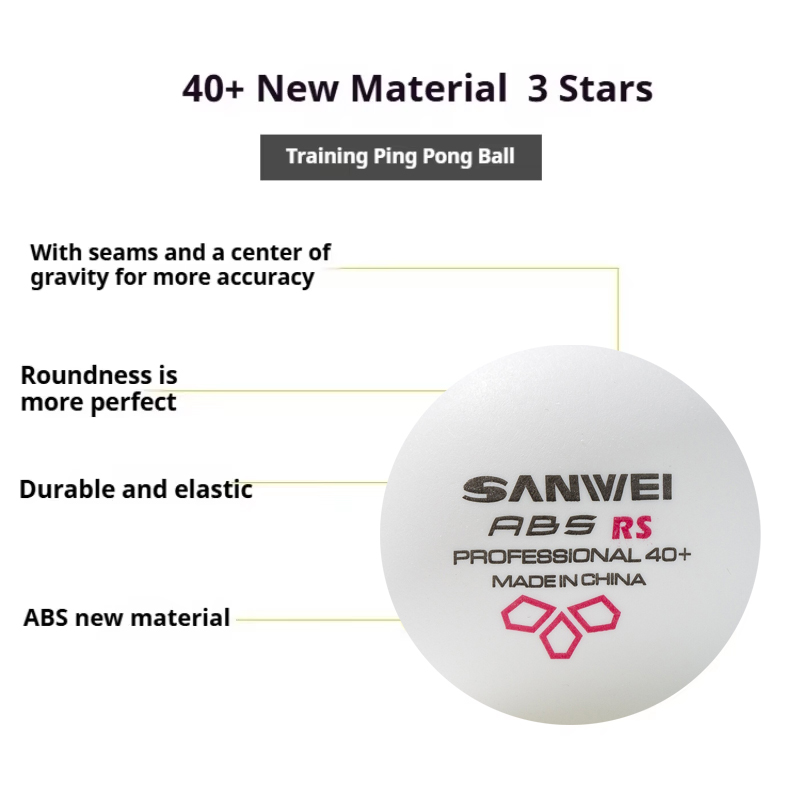 SANWEI RS40 + balles de Tennis - Table Tennis Vr avis et prix